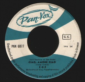 CiaoAmoreCiaoLabel